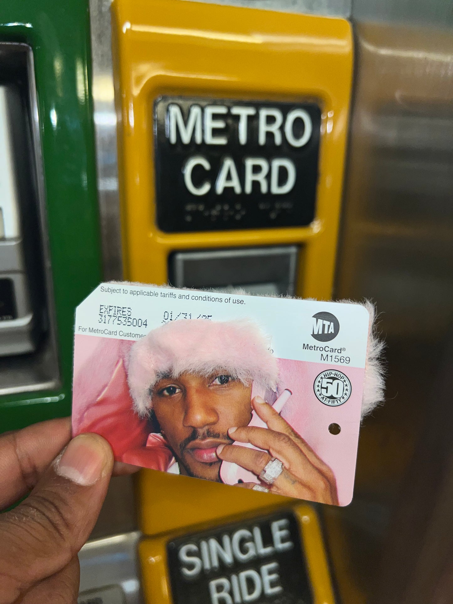 Killa’Cam Furry Metro Card