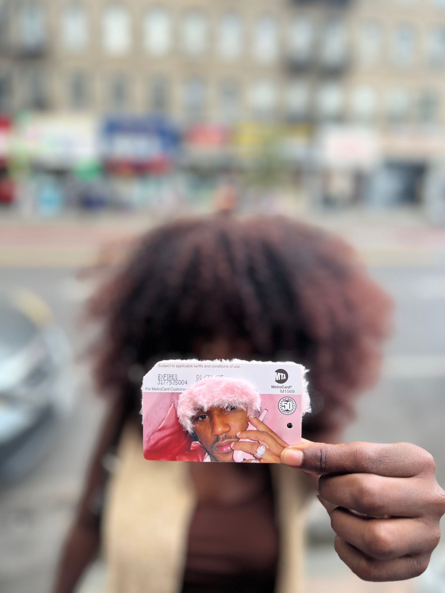 Killa’Cam Furry Metro Card