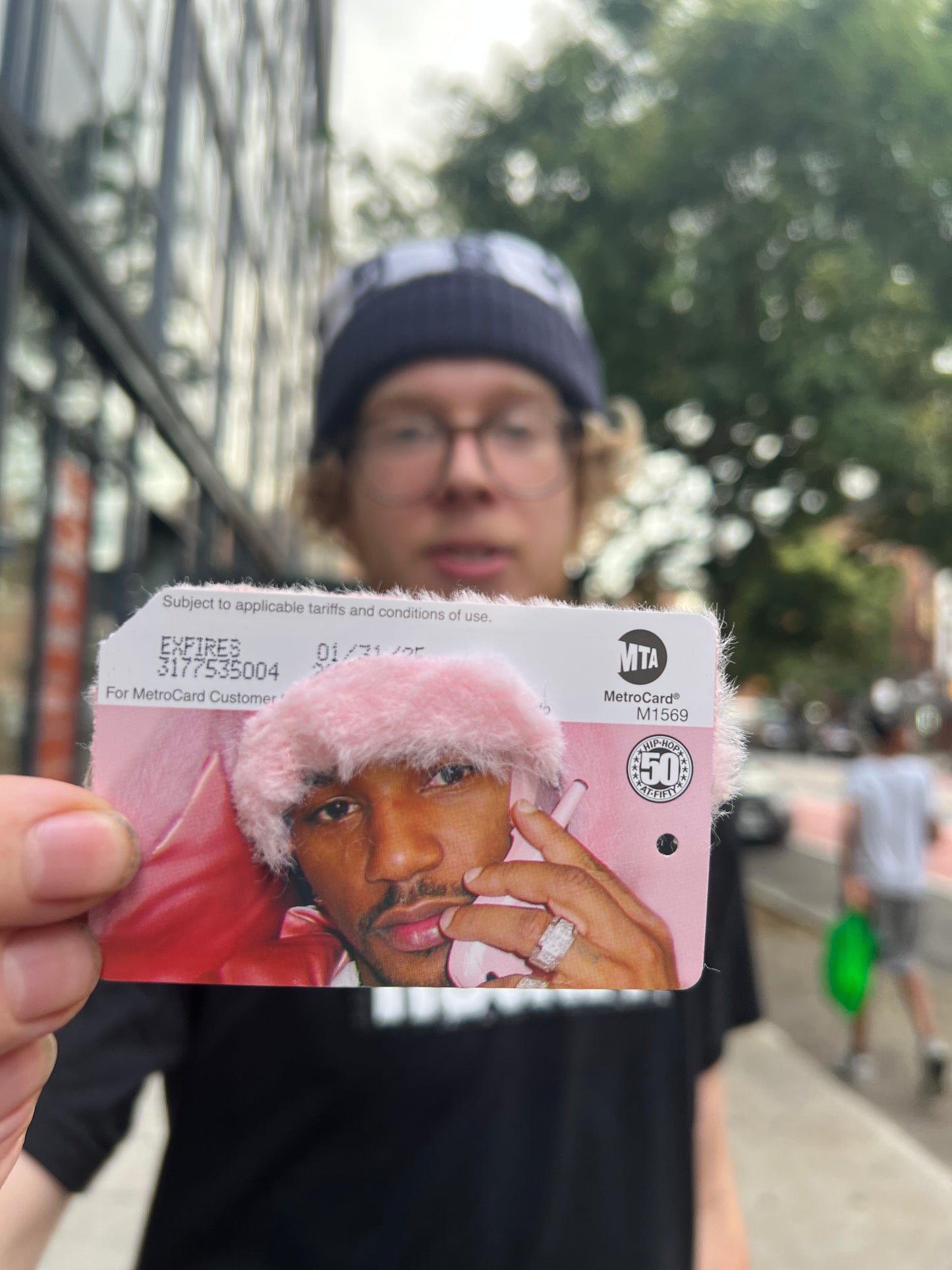 Killa’Cam Furry Metro Card