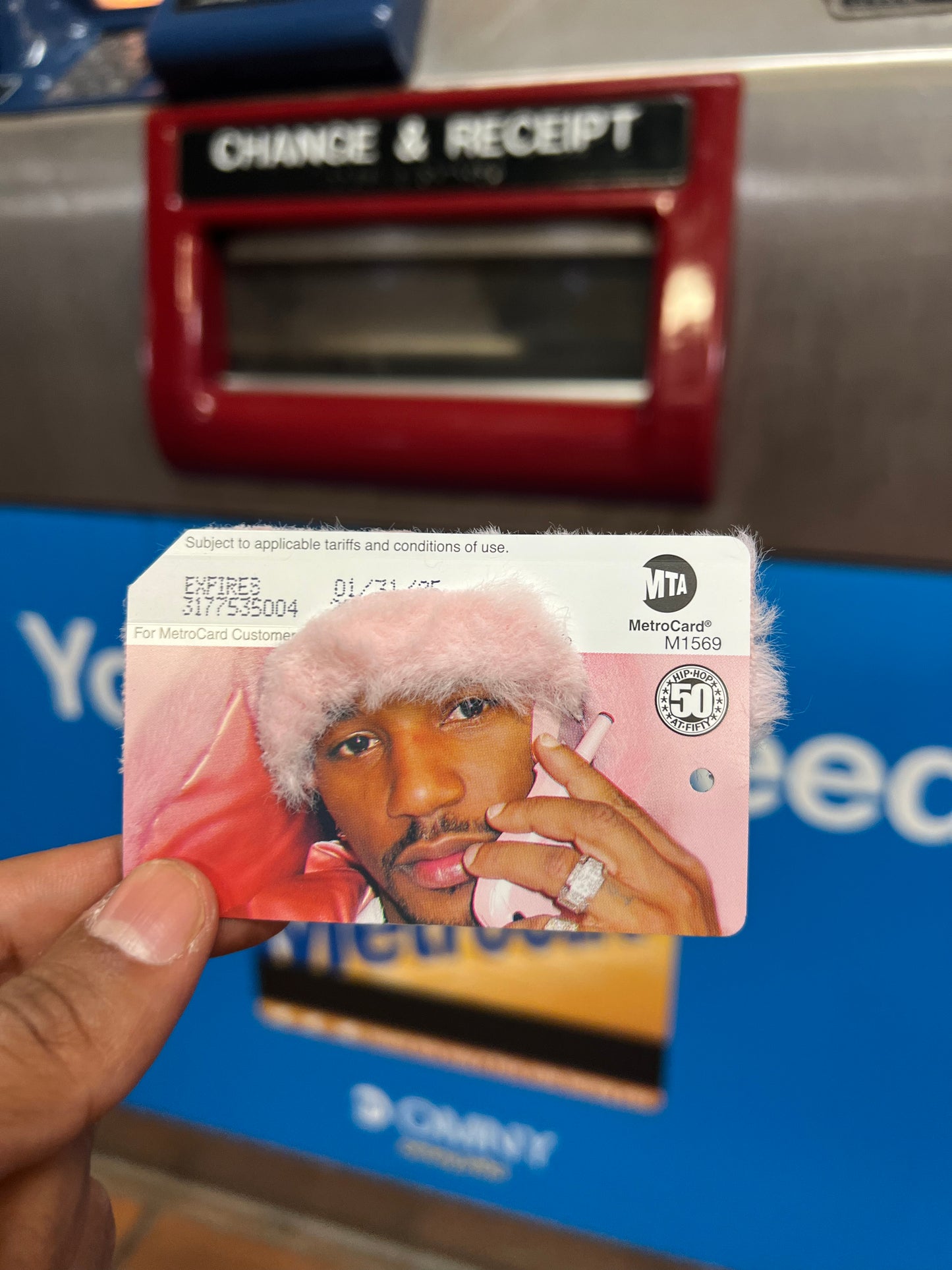 Killa’Cam Furry Metro Card